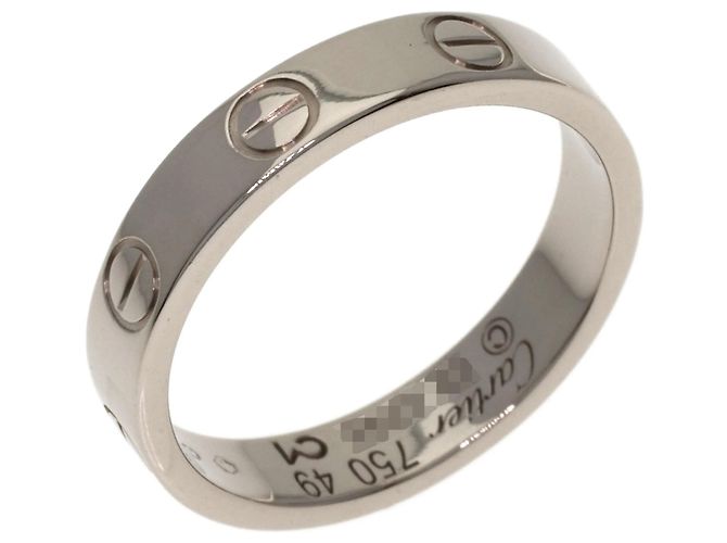 Cartier Mini Love Ring aus 18K Weißgold - Ansicht 2