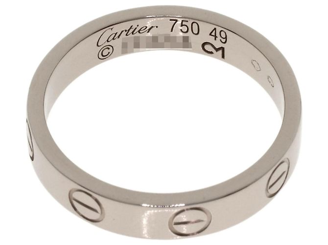 Cartier Mini Love Ring aus 18K Weißgold - Ansicht 4