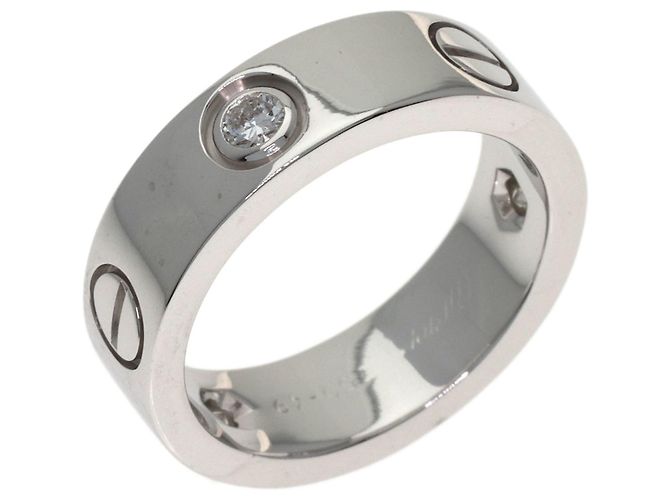 Anello Love di Cartier in oro bianco 18K - vista 2