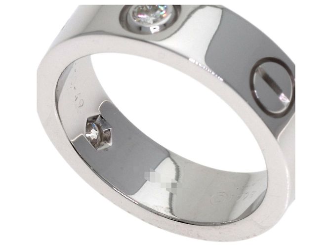 Anello Love di Cartier in oro bianco 18K - vista 6