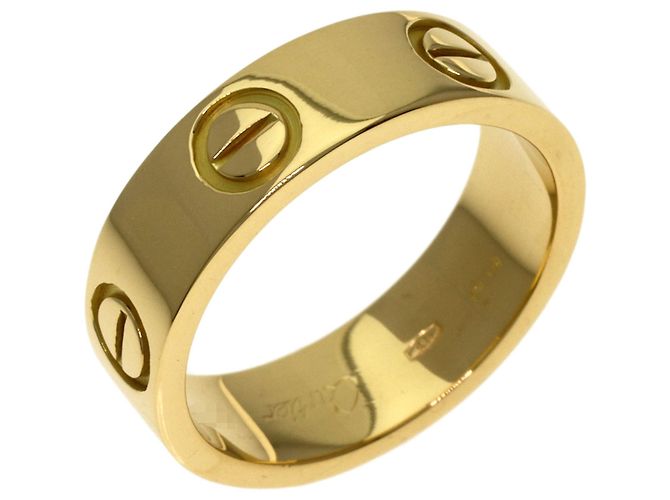 Bague Love Band de Cartier en or jaune 18K - vue 2