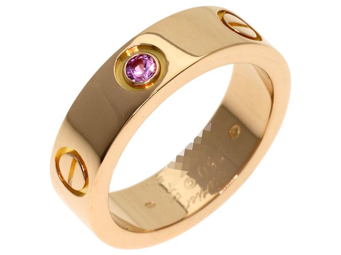 Anello Love Band di Cartier in oro rosa 18K - vista 2