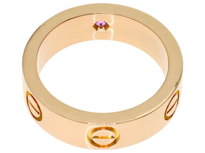 Anello Love Band di Cartier in oro rosa 18K - vista 4
