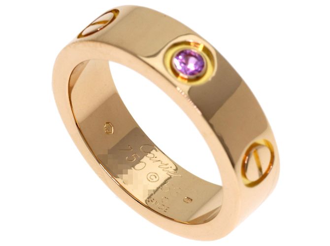 Anello Love Band di Cartier in oro rosa 18K - vista 5