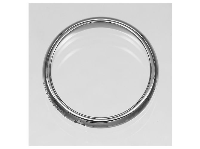 Cartier C de Engraved Ring aus Platin - Ansicht 9