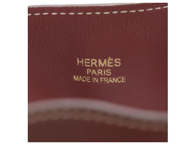 Hermès Borsa Tote Reversibile Hermes Double Sense 26 Rosa Rosso - vista 14