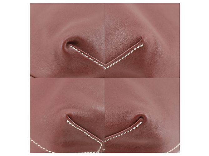 Hermès Borsa Tote Reversibile Hermes Double Sense 26 Rosa Rosso - vista 4