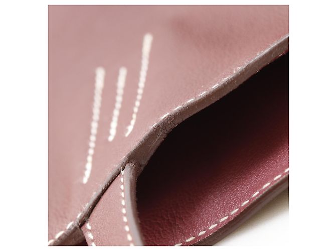 Hermès Borsa Tote Reversibile Hermes Double Sense 26 Rosa Rosso - vista 7