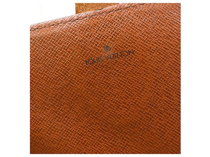 Borsa Louis Vuitton Cartouchiere Monogram Canvas PM Marrone - vista 4