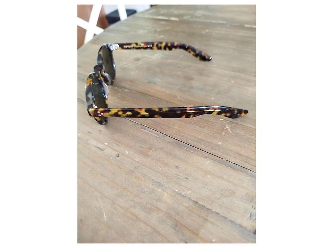 Autre Marque Occhiali da sole MOSCOT MOMZA Marrone - vista 3