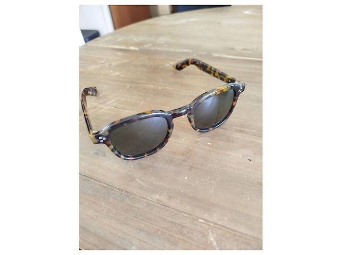 Autre Marque Occhiali da sole MOSCOT MOMZA Marrone - vista 7