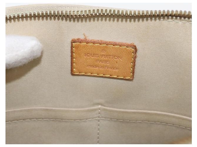 Louis Vuitton Alma Lackleder Gelb - Ansicht 6