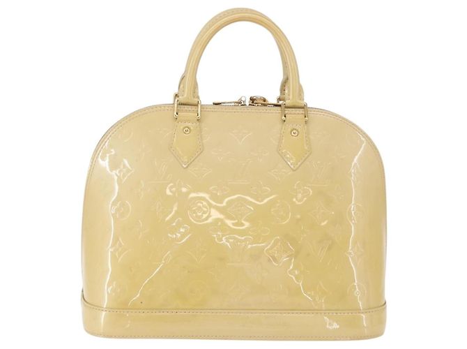 Louis Vuitton Alma Patent Leather Beige - Ansicht 2