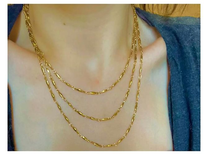 Autre Marque Collana d'oro multistrato Hernina Athens - vista 7