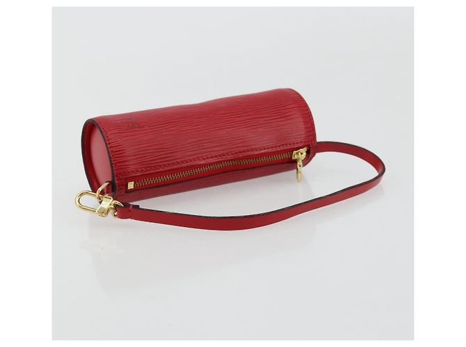 Louis Vuitton Soufflot Pochette Epi Leather Rosso - vista 7