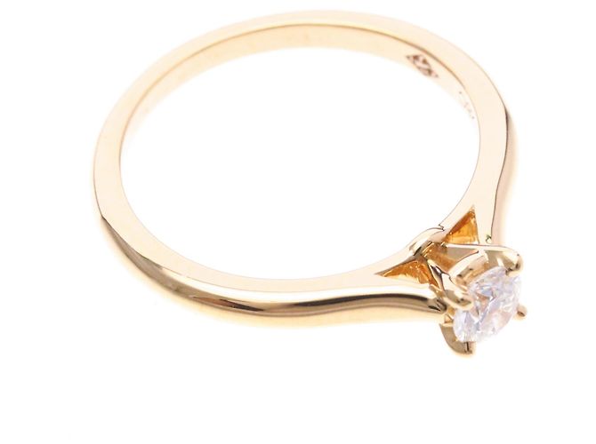Anello Solitario Cartier 1895 in Oro Rosa D'oro - vista 10