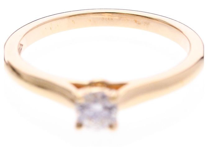 Anello Solitario Cartier 1895 in Oro Rosa D'oro - vista 6
