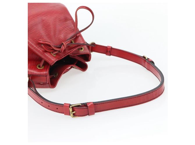 Louis Vuitton Petit Noe Epi Leather Medium Rosso - vista 6