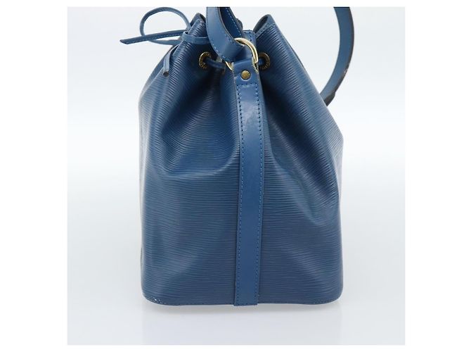 Louis Vuitton Noe Epi Leather Petit Noé Blu - vista 4