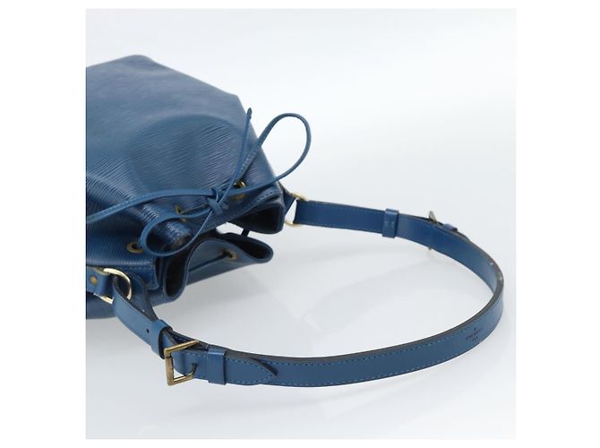 Louis Vuitton Noe Epi Leather Petit Noé Blu - vista 7