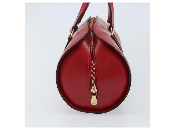 Borsa Louis Vuitton Soufflot in pelle Epi Rosso - vista 3