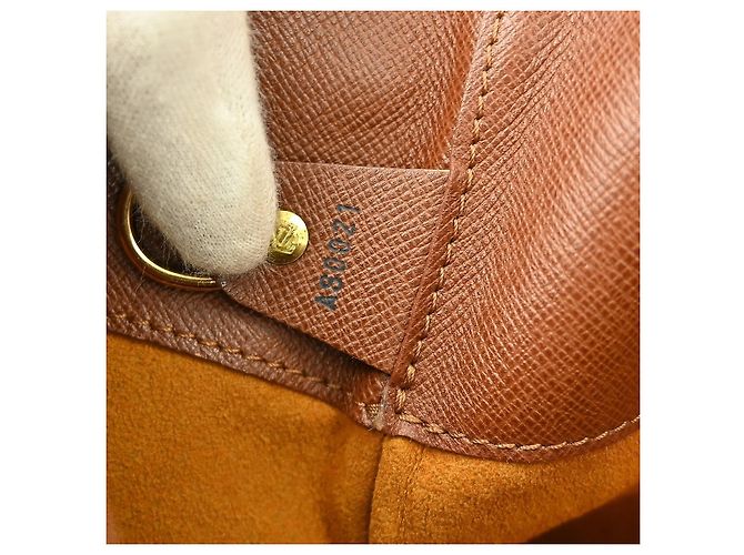 Borsa Musette Salsa Louis Vuitton in Canvas Monogram GM Marrone - vista 5