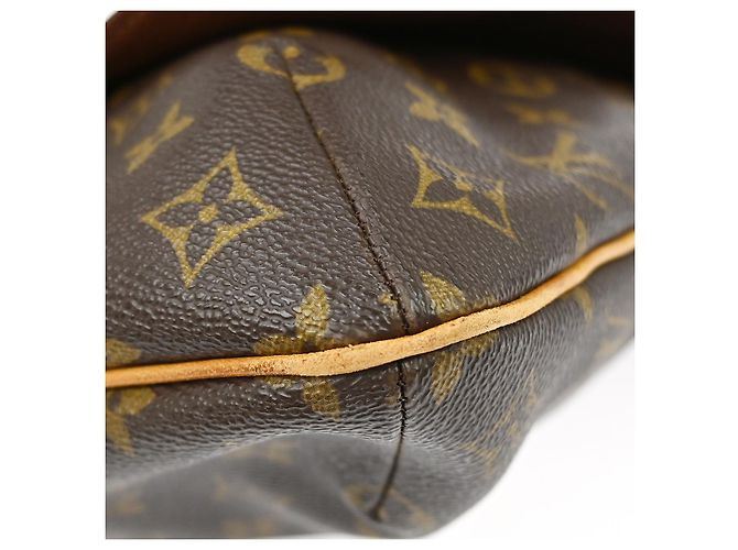 Borsa Musette Salsa Louis Vuitton in Canvas Monogram GM Marrone - vista 7