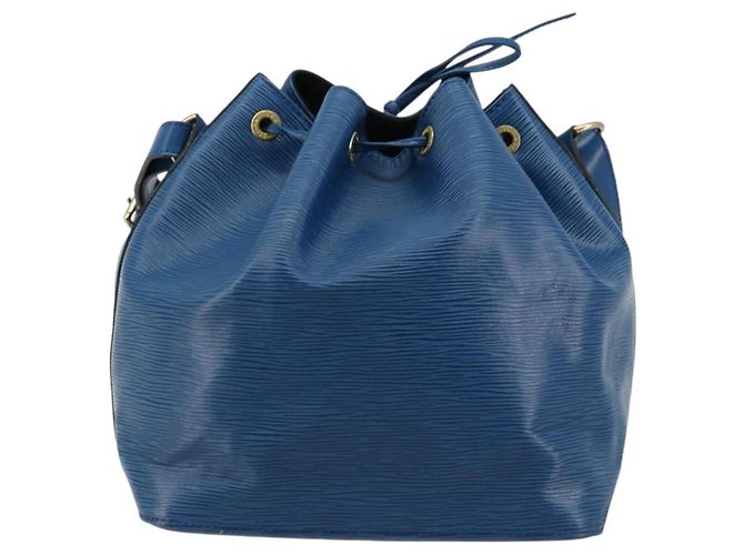Louis Vuitton Petit Noe Epi Leather Medium Blu - vista 2