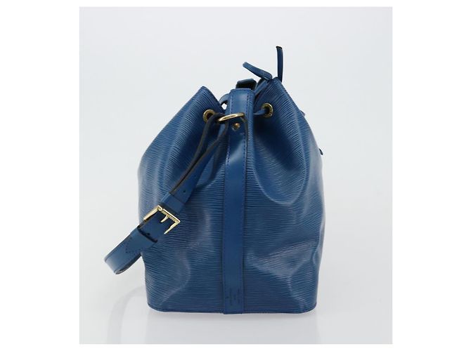 Louis Vuitton Petit Noe Epi Leather Medium Blu - vista 4
