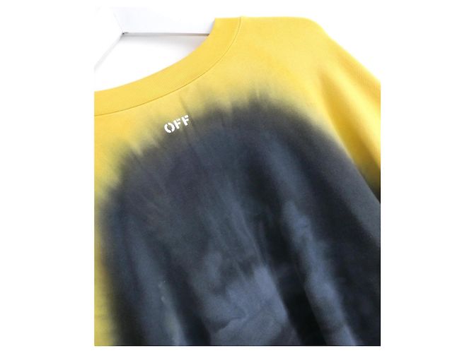 Off White Off-White Main Label 2013 Sudadera Tie-Dye con Cordón Multicolor - vista 3