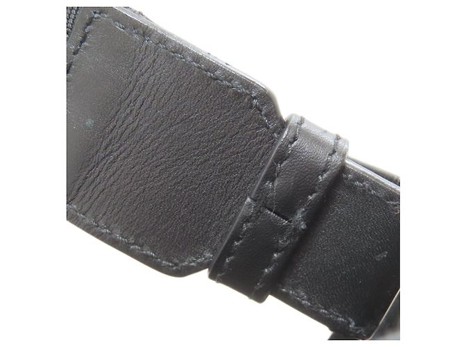 Gancini Borsa Boston in tela nera Salvatore Ferragamo Nero - vista 17