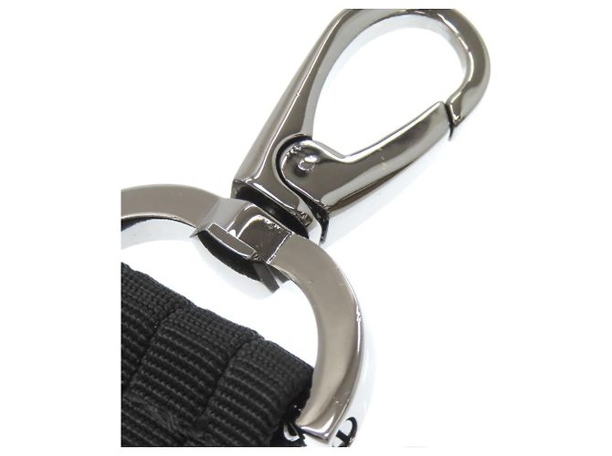 Gancini Borsa Boston in tela nera Salvatore Ferragamo Nero - vista 20