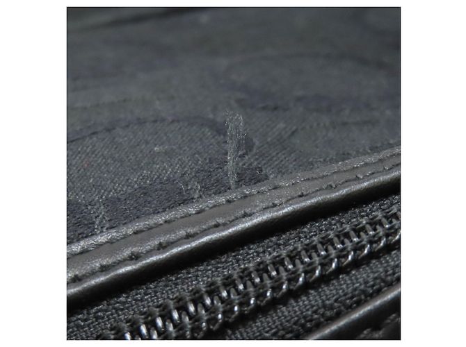 Gancini Borsa Boston in tela nera Salvatore Ferragamo Nero - vista 8