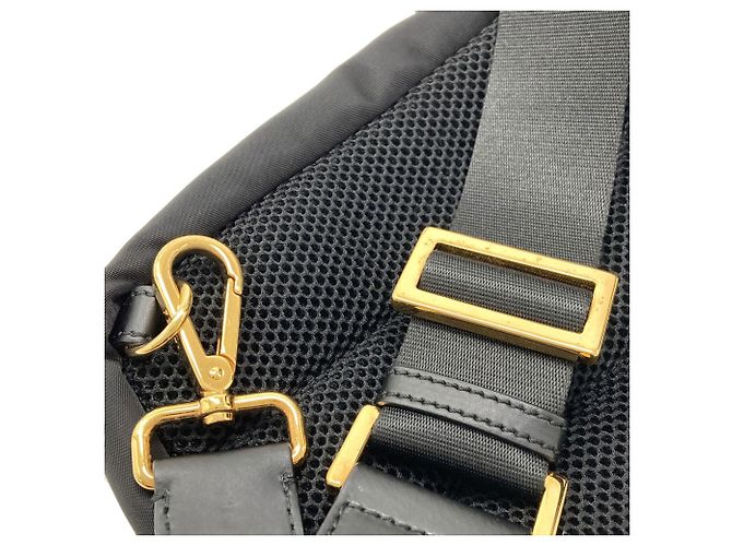 Borsa a tracolla Fendi Monster Nero - vista 14