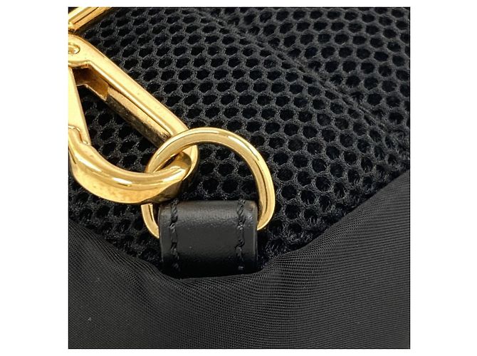 Borsa a tracolla Fendi Monster Nero - vista 18