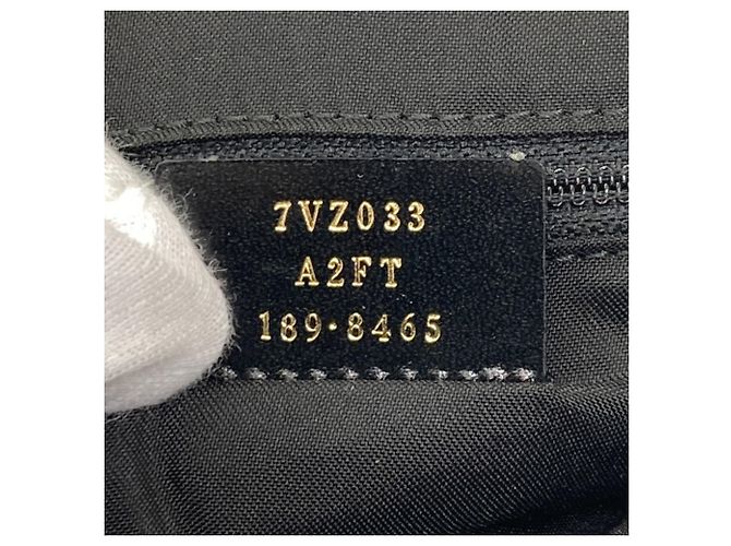 Borsa a tracolla Fendi Monster Nero - vista 7
