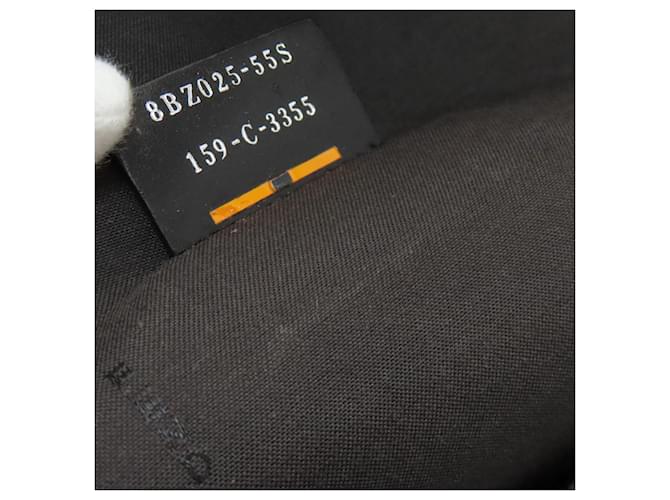 Fendi Logo Patch Rucksack Braun - Ansicht 14