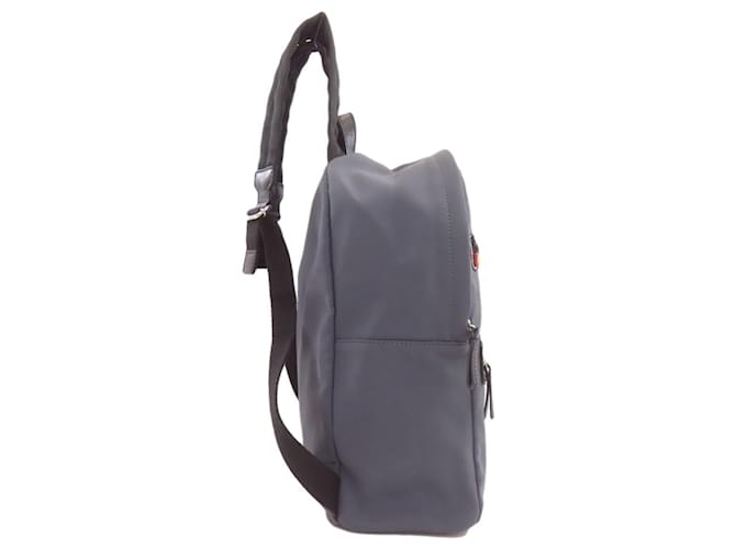 Fendi Logo Patch Rucksack Braun - Ansicht 3