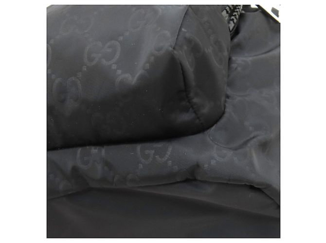 Zaino Gucci 510343 Outlet GG Pattern Nero - vista 18