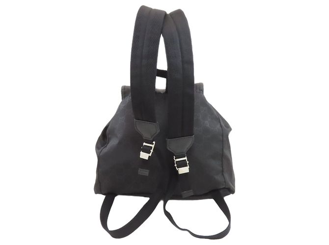 Zaino Gucci 510343 Outlet GG Pattern Nero - vista 2