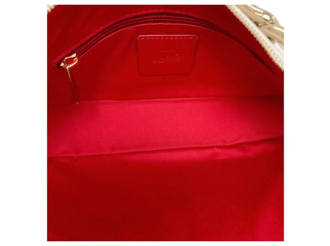 Borsa a tracolla Christian Louboutin One-Shoulder Bianco - vista 5