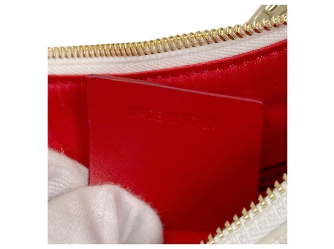 Borsa a tracolla Christian Louboutin One-Shoulder Bianco - vista 6