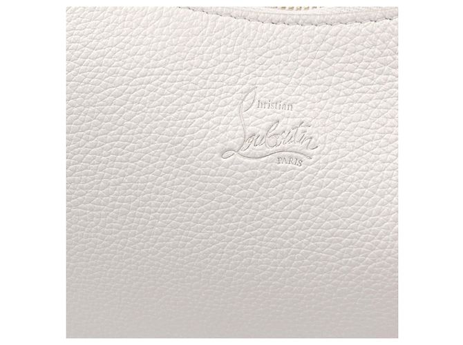 Borsa a tracolla Christian Louboutin One-Shoulder Bianco - vista 7