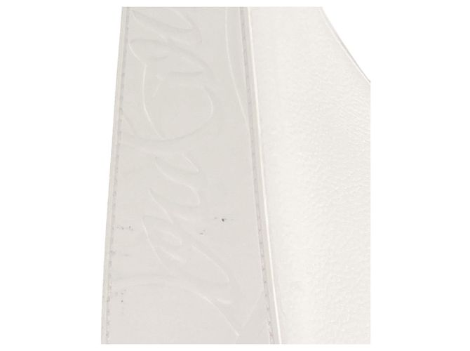 Borsa a tracolla Christian Louboutin One-Shoulder Bianco - vista 9