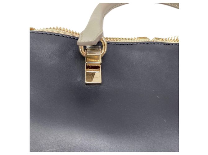 Borsa a 2 modi in pelle Chloé Baylee Nero - vista 12
