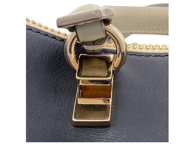 Borsa a 2 modi in pelle Chloé Baylee Nero - vista 13