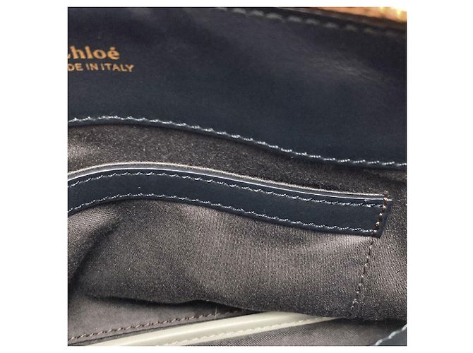 Borsa a 2 modi in pelle Chloé Baylee Nero - vista 9