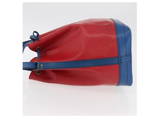 Louis Vuitton Bicolor Noe Epi Leather Large Rosso - vista 4