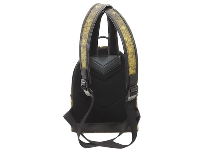MCM Logo Backpack/Daypack Bag Rucksack Schwarz - Ansicht 2