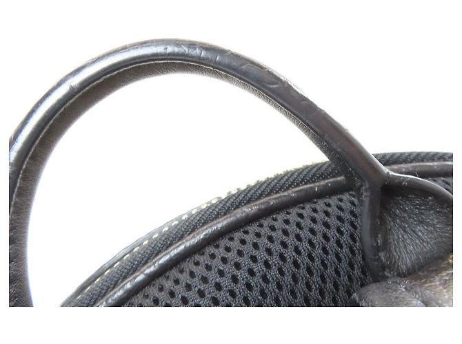 MCM Logo Backpack/Daypack Bag Rucksack Schwarz - Ansicht 24